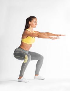 Toned Firm glutes